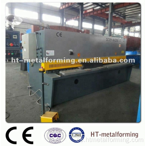 QC12Y-12X3200 NC Hydraulic Swing Beam Shearing achine